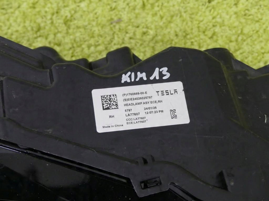 Frontscheinwerfer Tesla Model 3 1760889-00-E Full LED Rechts Headlight