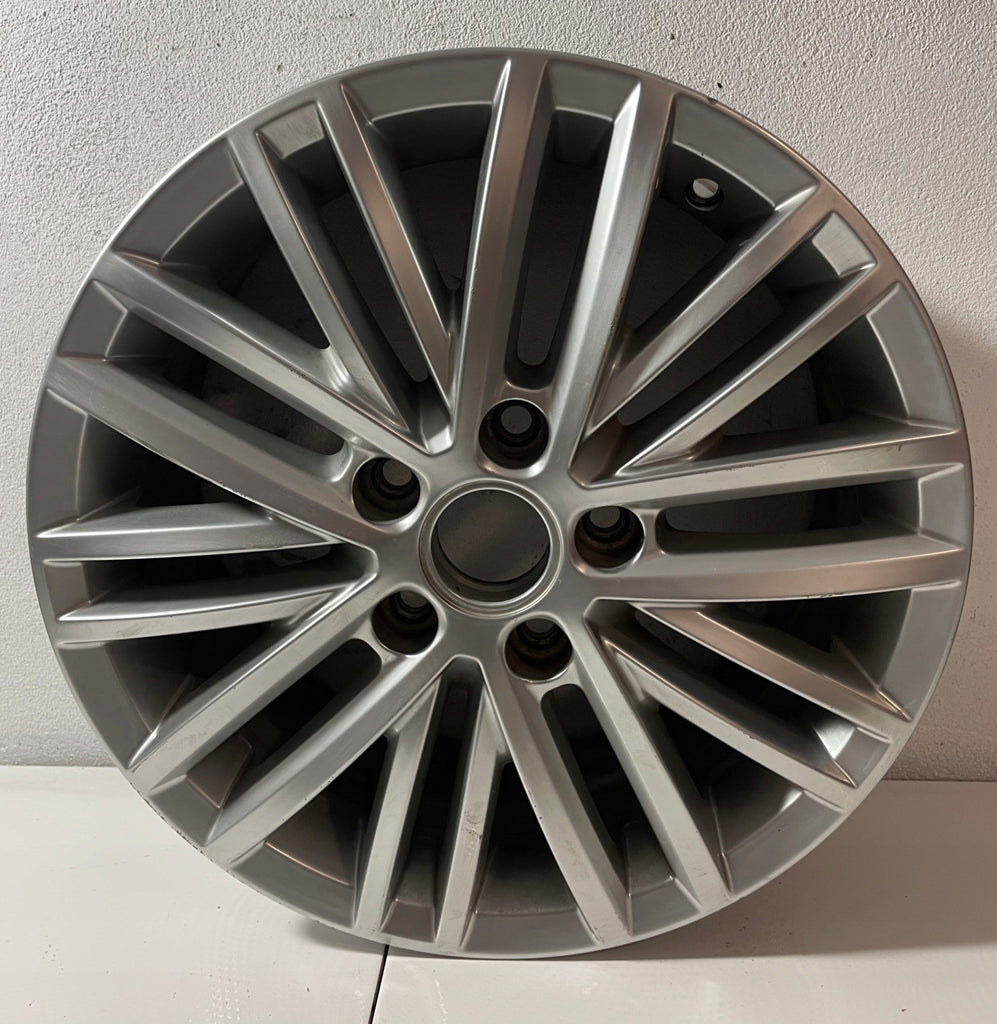 1x Alufelge 16 Zoll 6.0" 5x112 50ET Glanz Silber 2K5601025J VW Caddy I Rim Wheel FEL8287594168cv