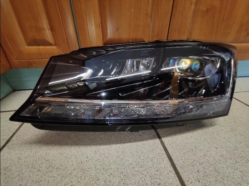 Frontscheinwerfer Skoda Fabia III 6V1941015F LED Links Scheinwerfer Headlight