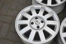 Laden Sie das Bild in den Galerie-Viewer, 4x Alufelge 16 Zoll 6.5" 4x100 43ET Silber Renault Clio IV Iii Rim Wheel FEL8007993238fb