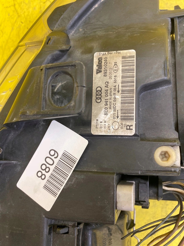 Frontscheinwerfer Audi A4 B6 8E0941004 Xenon Rechts Scheinwerfer Headlight
