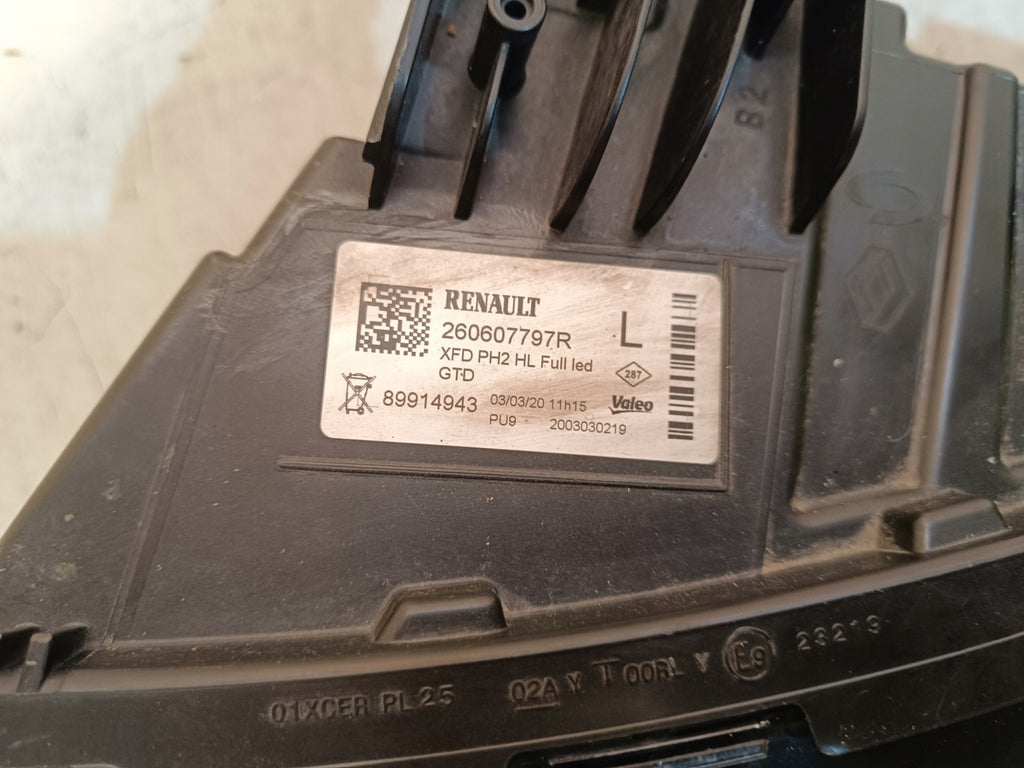 Frontscheinwerfer Renault Talisman 260607797R Full LED Links Headlight SCH7509256107ke