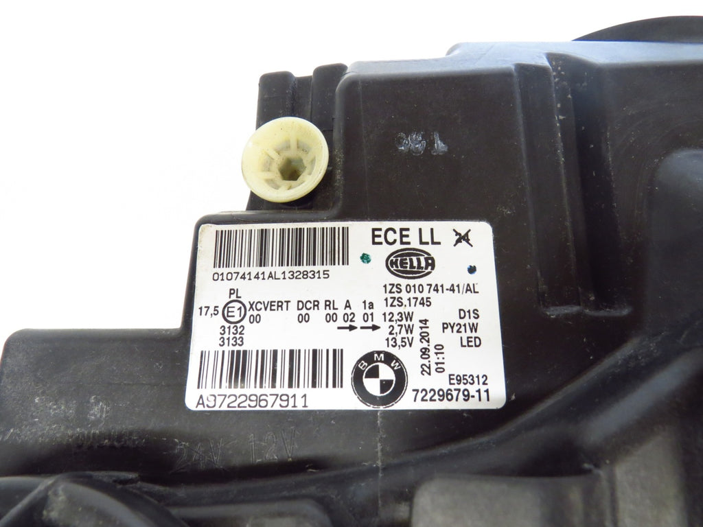 Frontscheinwerfer BMW F21 F20 7229679-11 Xenon Links Scheinwerfer Headlight SCH7387606730cb