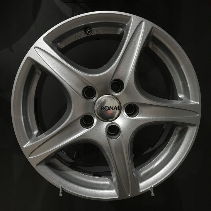 4x Alufelge 16 Zoll 6.5" 5x112 40ET Glanz Silber Audi I Rim Wheel FEL8799543616qb