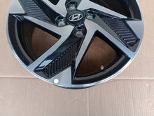 Laden Sie das Bild in den Galerie-Viewer, 1x Alufelge 16 Zoll 6.5&quot; 4x100 48ET 52910-K7200 Hyundai I10 Iii Rim Wheel