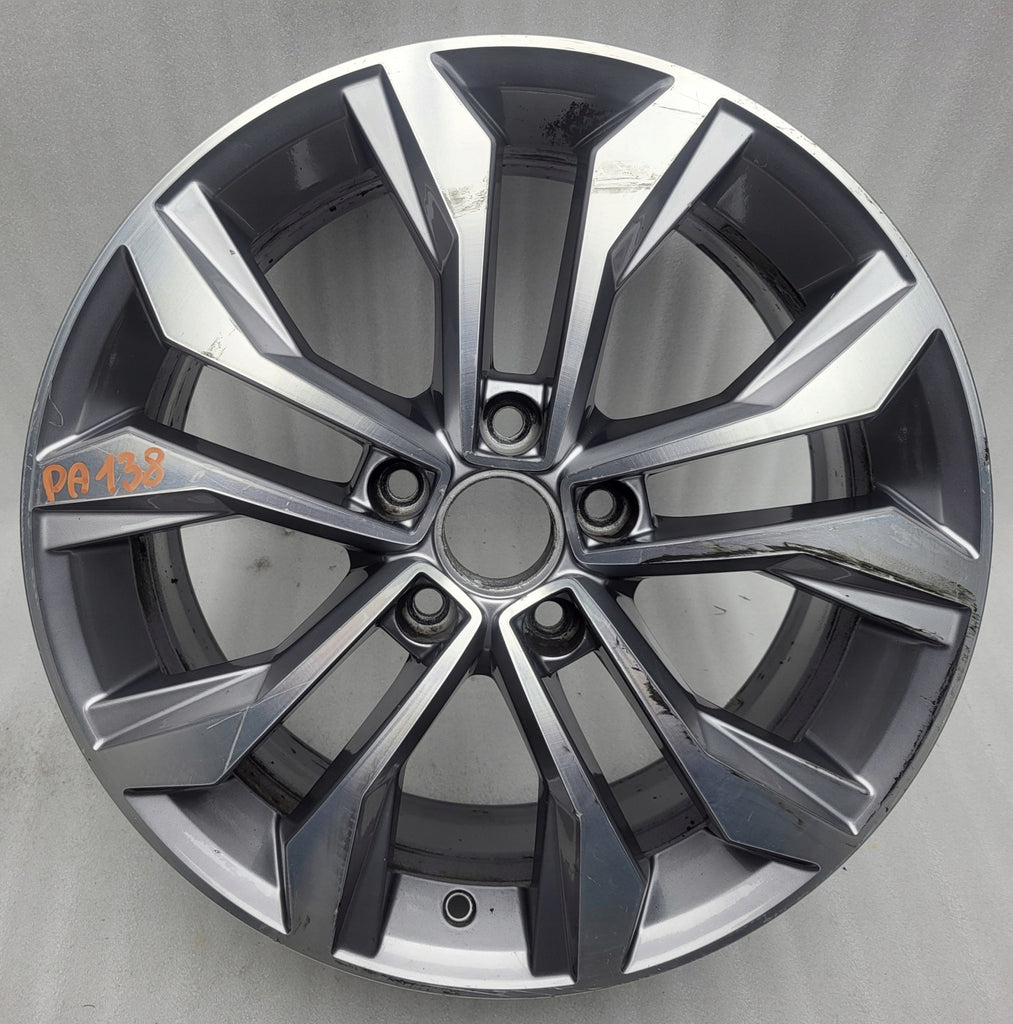 1x Alufelge 17 Zoll 7.0" 5x112 40ET Glanz Graphit 3G0601025G Mg Tiguan Passat B8 FEL2065306968op