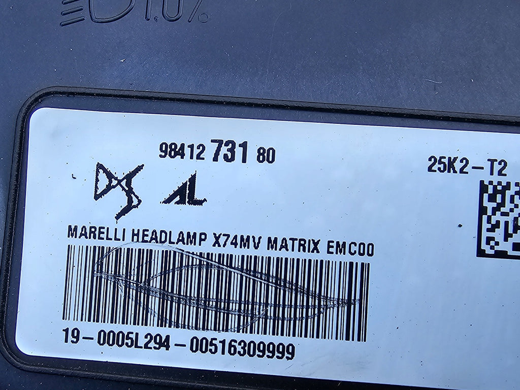 Frontscheinwerfer Citroën 9841273180 Full LED Links Scheinwerfer Headlight