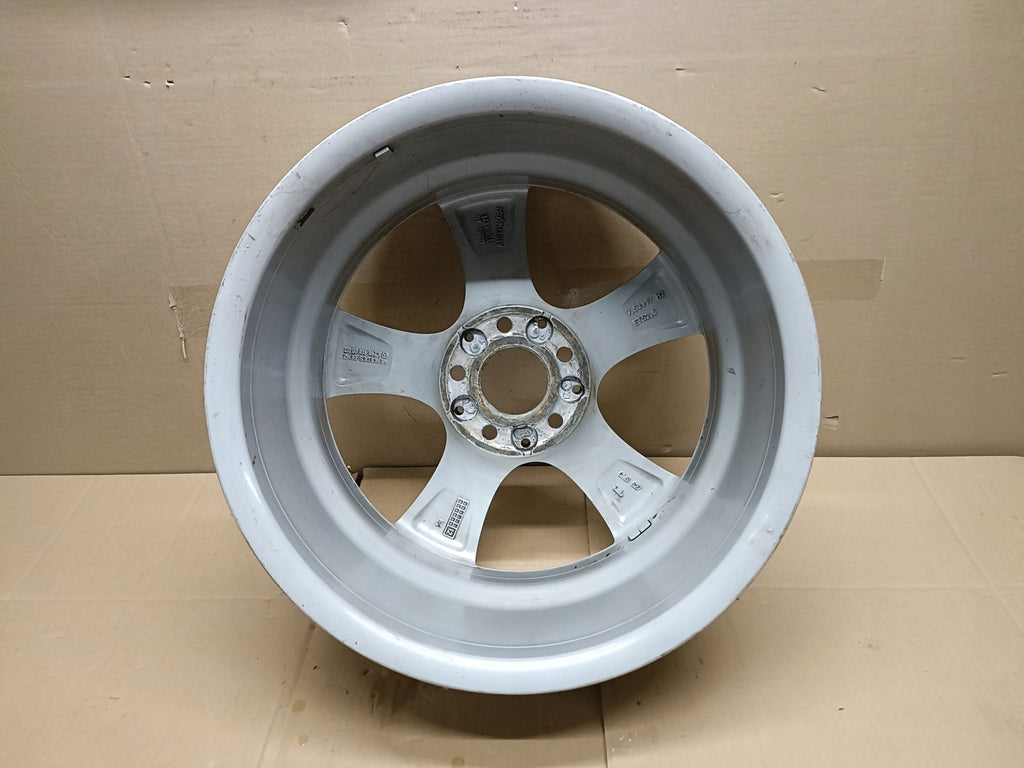 1x Alufelge 17 Zoll 7.5" 5x112 52,5ET Glanz Silber A2464010502 Mercedes-Benz