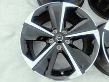 Laden Sie das Bild in den Galerie-Viewer, 4x Alufelge 17 Zoll 7.5" 5x108 44ET Glanz Schwarz 9847065380 Opel Astra L FEL8590607197dq