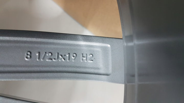 1x Alufelge 19 Zoll 8.5" 5x120 47ET 7846781 BMW F36 F30 F32 F31 F33 Rim Wheel FEL4056673568bv