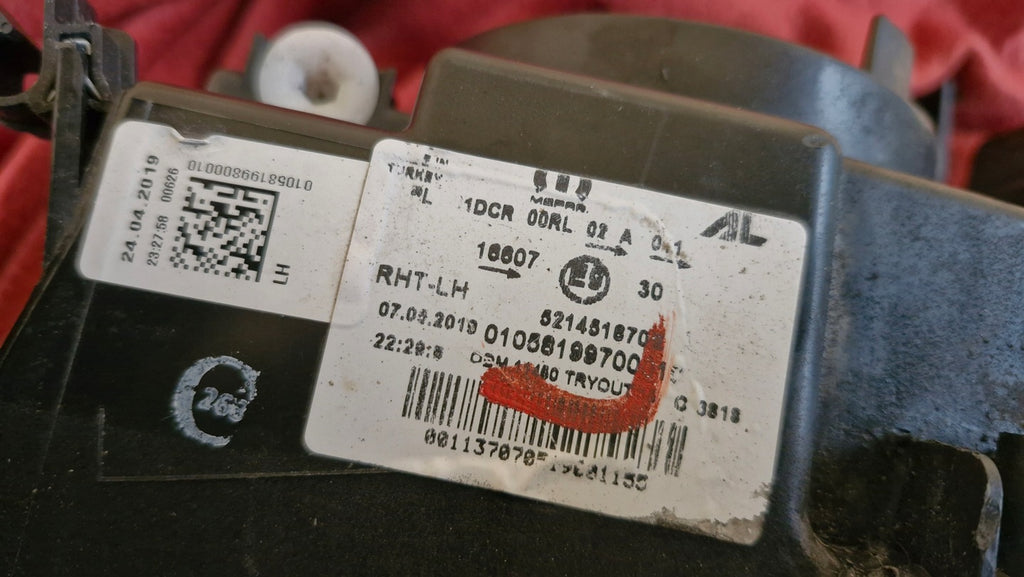 Frontscheinwerfer Citroën Tipo 521451660E 01058099500010 Xenon Links Headlight SCH3613775504to