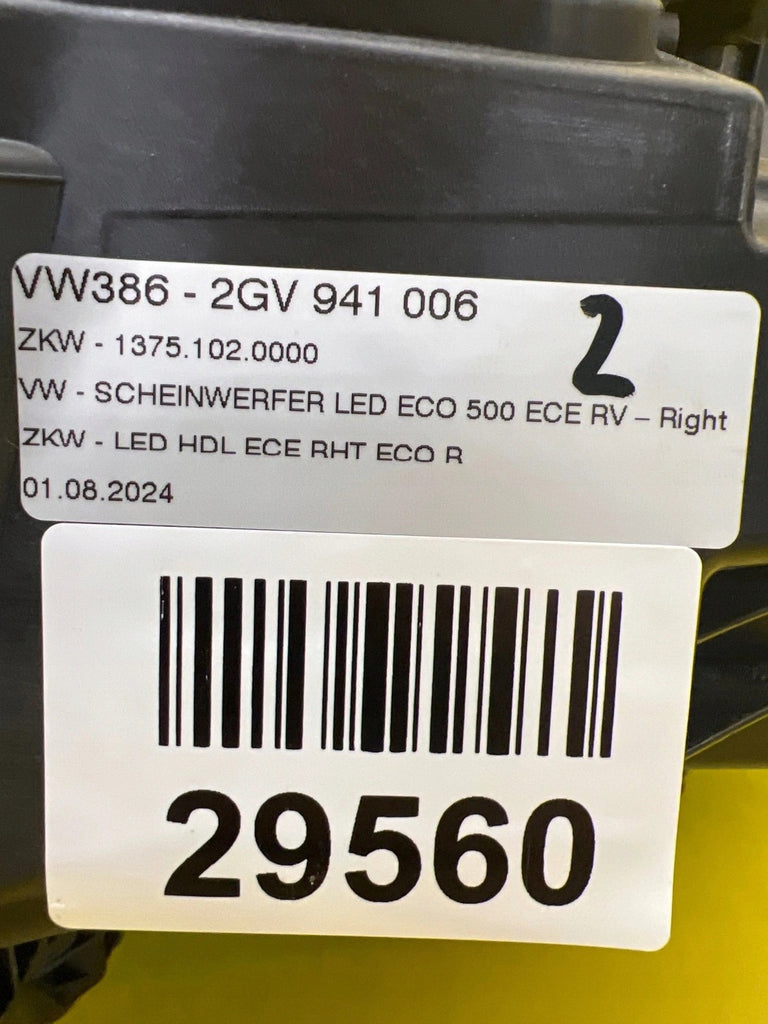 Frontscheinwerfer VW T-Roc 2GV941006 LED Rechts Scheinwerfer Headlight SCH2013172691ay