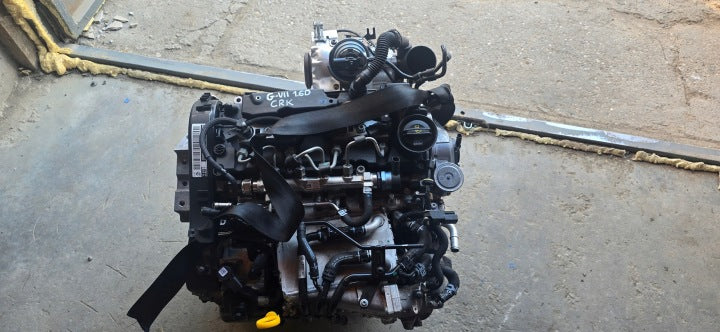 Motor VW Golf VII I CRK 1.6 TDI Diesel Engine Komplett MOT2469546286vv