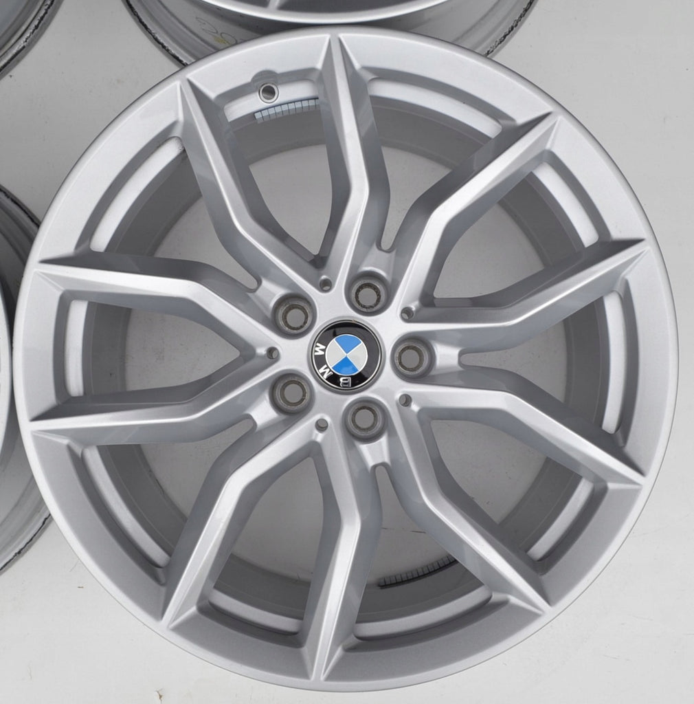 4x Alufelge 19 Zoll 9.0" 5x112 38ET Glanz Silber 6880685 BMW X5 G05 G06 FEL2008645860xv