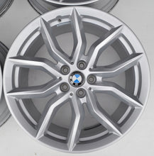 Laden Sie das Bild in den Galerie-Viewer, 4x Alufelge 19 Zoll 9.0" 5x112 38ET Glanz Silber 6880685 BMW X5 G05 G06 FEL2008645860xv