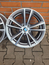 Laden Sie das Bild in den Galerie-Viewer, 4x Alufelge 17 Zoll 7.5" 5x112 27ET Glanz Schwarz 6863417 BMW Rim Wheel FEL6544047028ho