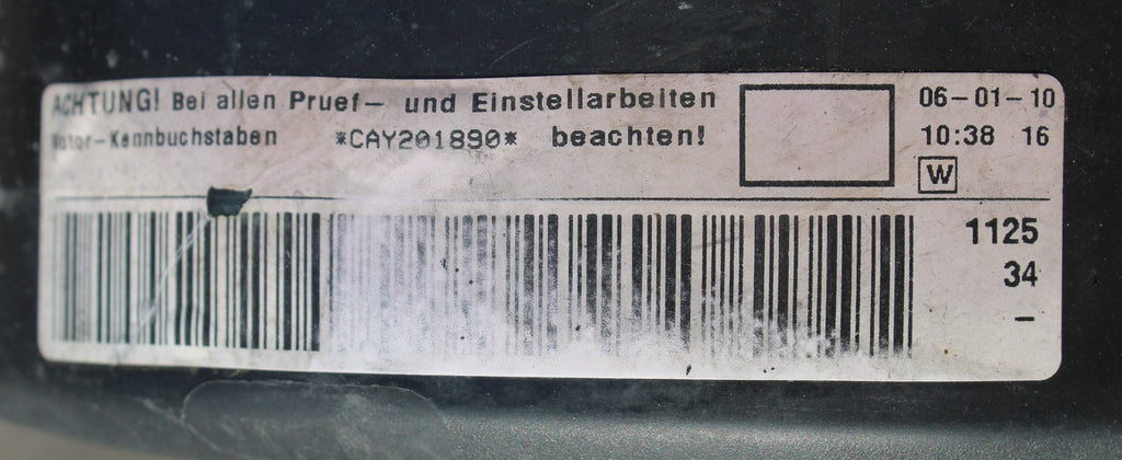 Motor Audi Seat Skoda VW CAYC 1.6 TDI 105PS 77kW 225TKm 2010 Diesel Unkomplett