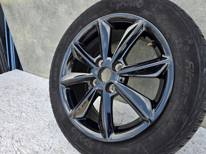 1x Alufelge 16 Zoll 6.5" 4x108 H1BJ-1007-G1A Ford Fiesta Rim Wheel FEL4159876217mt