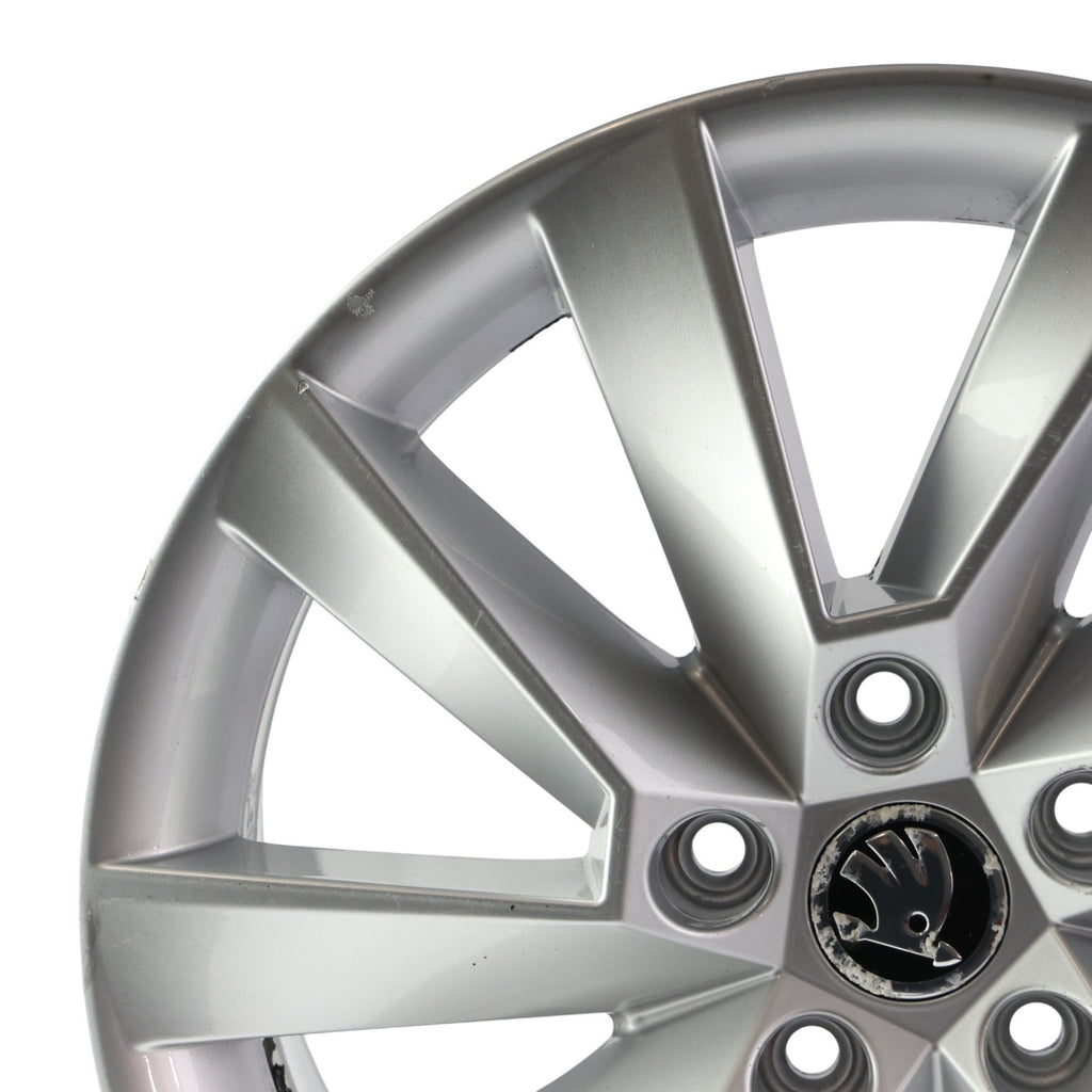 1x Alufelge 17 Zoll 7.0" 5x112 40ET 3V0601025C Skoda Superb Rim Wheel FEL1018218704mt