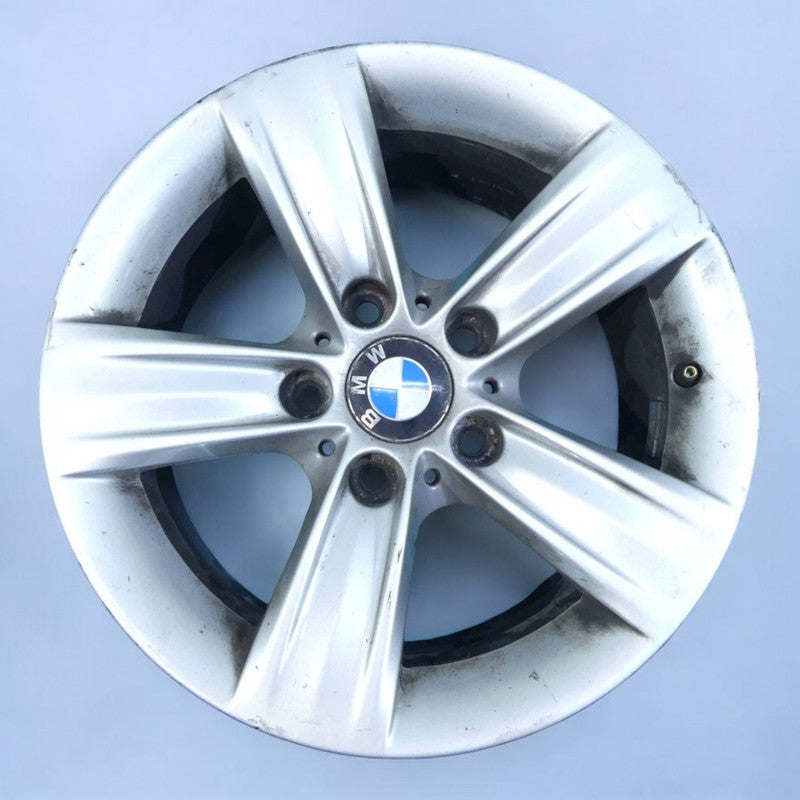 1x Alufelge 16 Zoll 7.5" 5x120 Silber 1200608 BMW 3 F30 F31 Rim Wheel