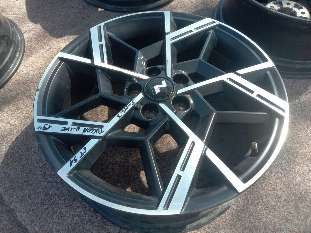 1x Alufelge 19 Zoll 5x114.3 52910N7800 Hyundai Tucson Rim Wheel FEL7032989367vn