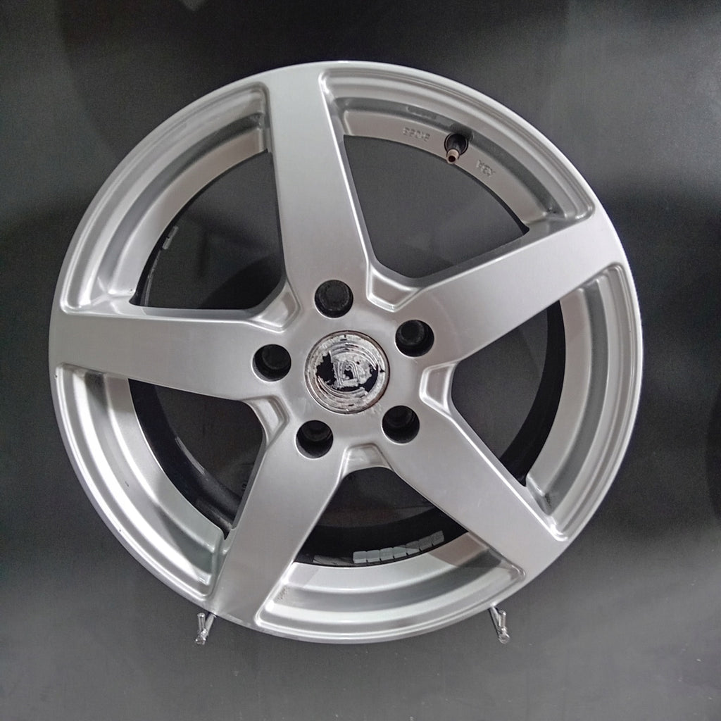 4x Alufelge 16 Zoll 6.5" 5x114.3 40ET Glanz KBA51058 Nissan X-Trail I Rim Wheel FEL4324007221ts