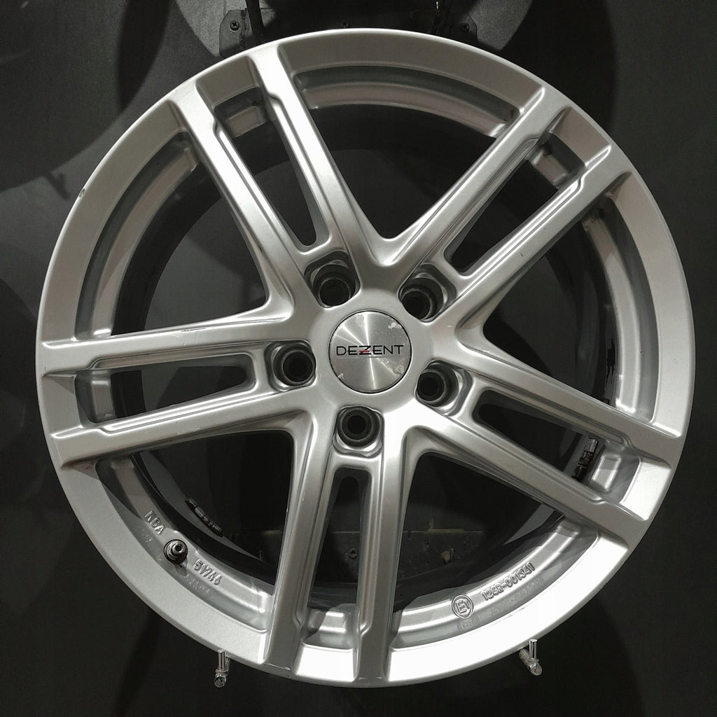 4x Alufelge 17 Zoll 7.5" 5x112 38ET Glanz Silber KBA51746 Audi A4 B8 Rim Wheel FEL5999726196ll