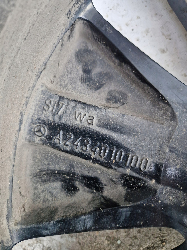 1x Alufelge 18 Zoll 7.5" 5x112 53,5ET A2434010100 Mercedes-Benz Eqa Eqb