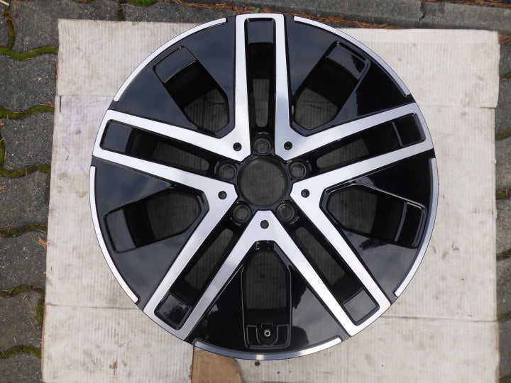 1x Alufelge 18 Zoll 7.5" 5x112 53ET Glanz Schwarz A2474012700 Mercedes-Benz Glb FEL6928258273qw