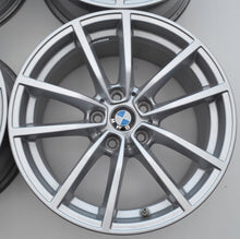 Laden Sie das Bild in den Galerie-Viewer, 4x Alufelge 17 Zoll 7.5" 5x112 30ET Glanz Silber 6883520 BMW G22 Rim Wheel FEL1909180442fu