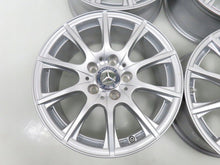 Laden Sie das Bild in den Galerie-Viewer, 4x Alufelge 16 Zoll 6.5" 5x112 38ET Silber A2054012400 Mercedes-Benz A205 FEL5819501705on