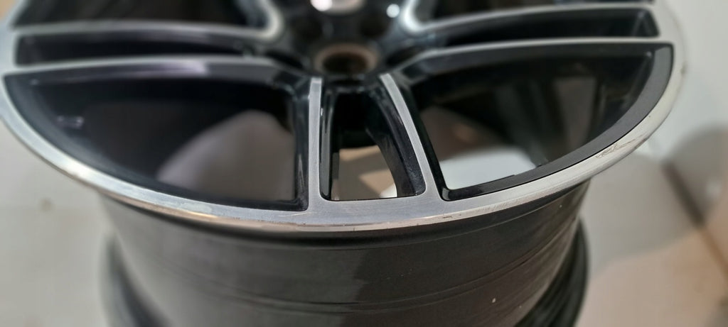 1x Alufelge 20 Zoll 10.0" 5x112 19ET Glanz Graphit 95B601025DH Porsche Macan FEL3149426067kc
