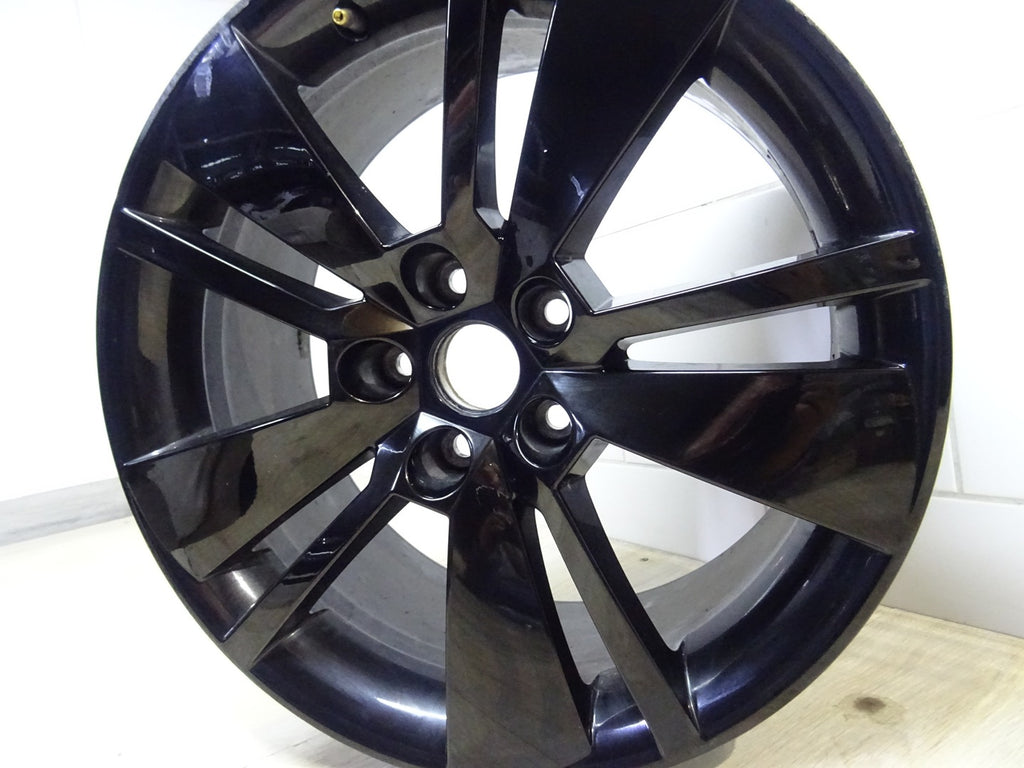 1x Alufelge 18 Zoll 8.0" 5x112 44ET Glanz Graphit 3V0601025AG Skoda Superb
