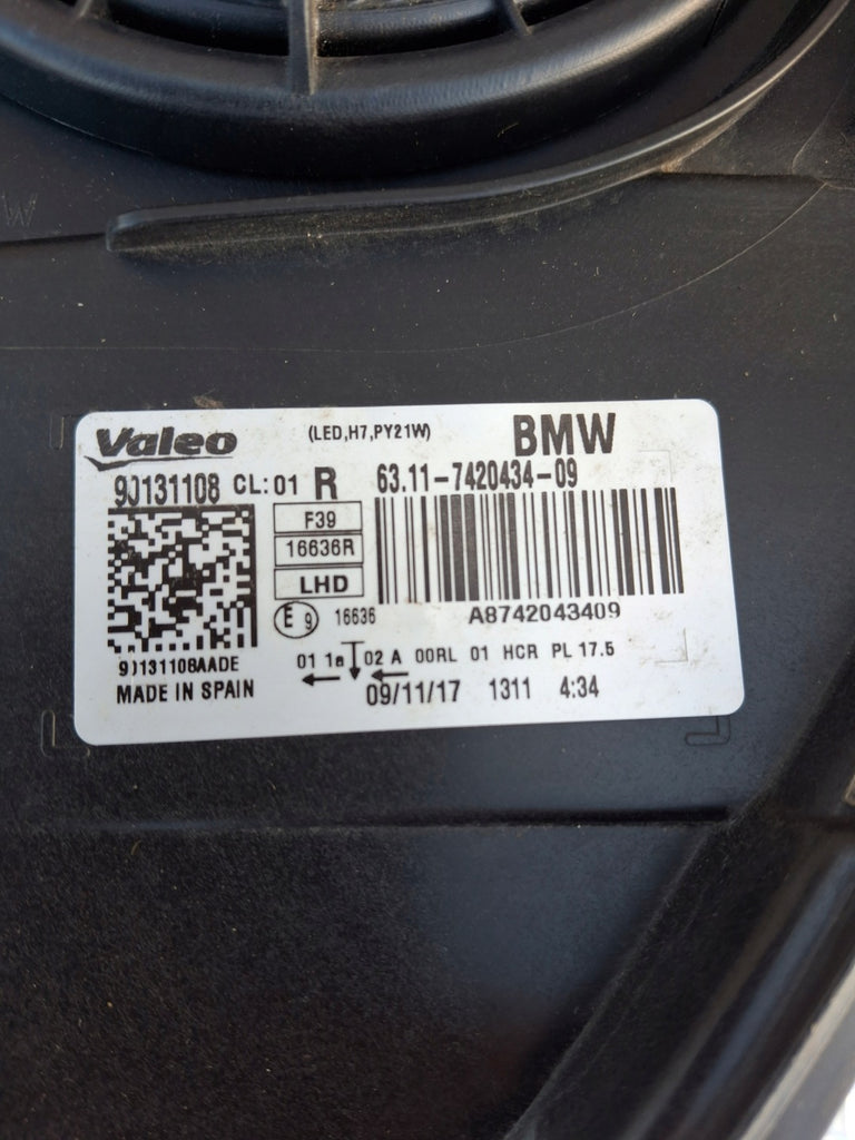 Frontscheinwerfer BMW X2 F39 7420434 7420433 Ein Satz Scheinwerfer Headlight SCH9752430937pv