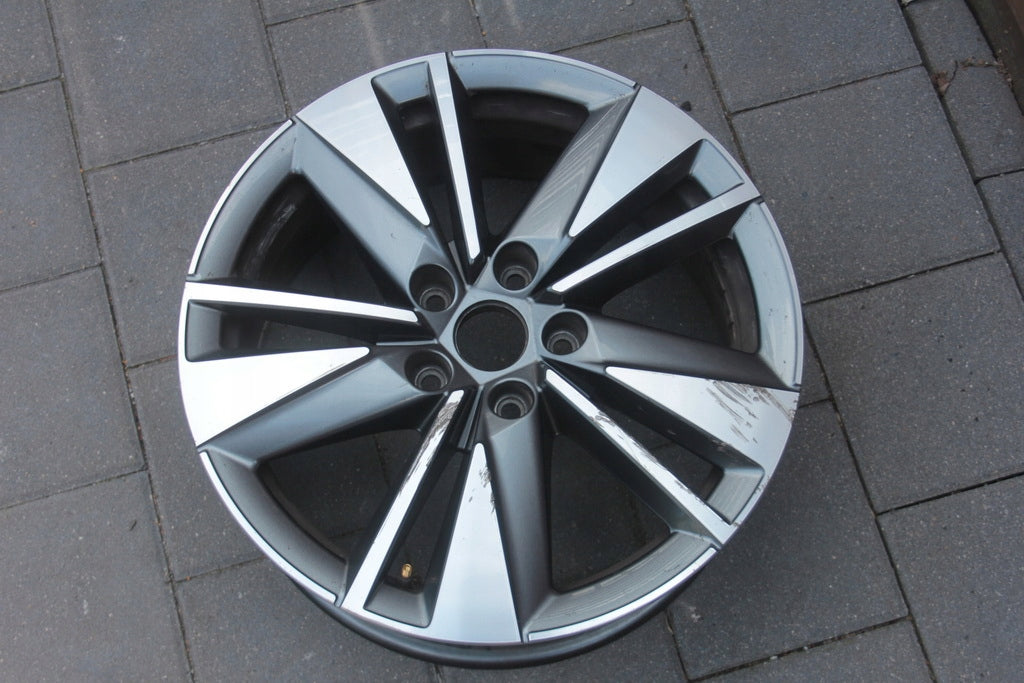 1x Alufelge 17 Zoll 7.0" 5x112 45ET 57A601025AA Skoda Karoq Rim Wheel FEL7128084350dp