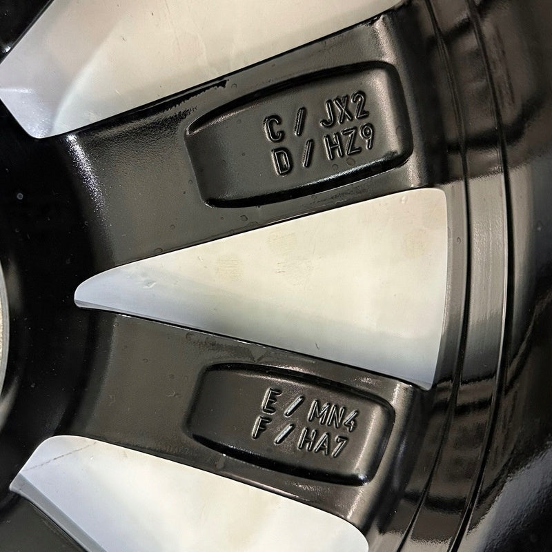 1x Alufelge 17 Zoll 7.0" 5x100 46ET Glanz Schwarz 5JJ601025 Skoda Rim Wheel