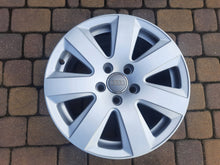 Load image into Gallery viewer, 1x Alufelge 16 Zoll 7.5&quot; 5x112 45ET Silber 4F0601025AJ Audi C6 Rim Wheel