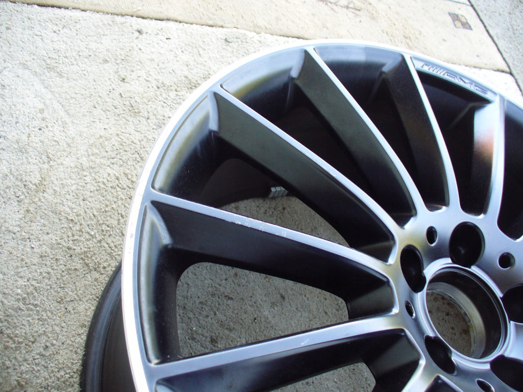 1x Alufelge 19 Zoll 8.5" 5x112 55ET A1184010300 Mercedes-Benz Cla X118 C118 FEL2215183910zr