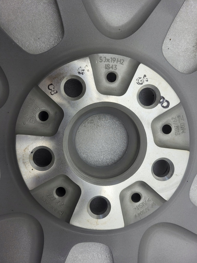1x Alufelge 19 Zoll 5.0" 5x112 43ET Glanz Silber 6852053 BMW I3 I01 Rim Wheel FEL8780324331as