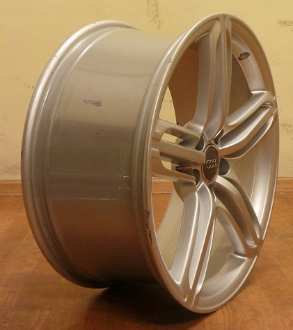 1x Alufelge 19 Zoll 8.5" 5x112 48ET Glanz Silber 4F0601025DE Audi A6 Rim Wheel