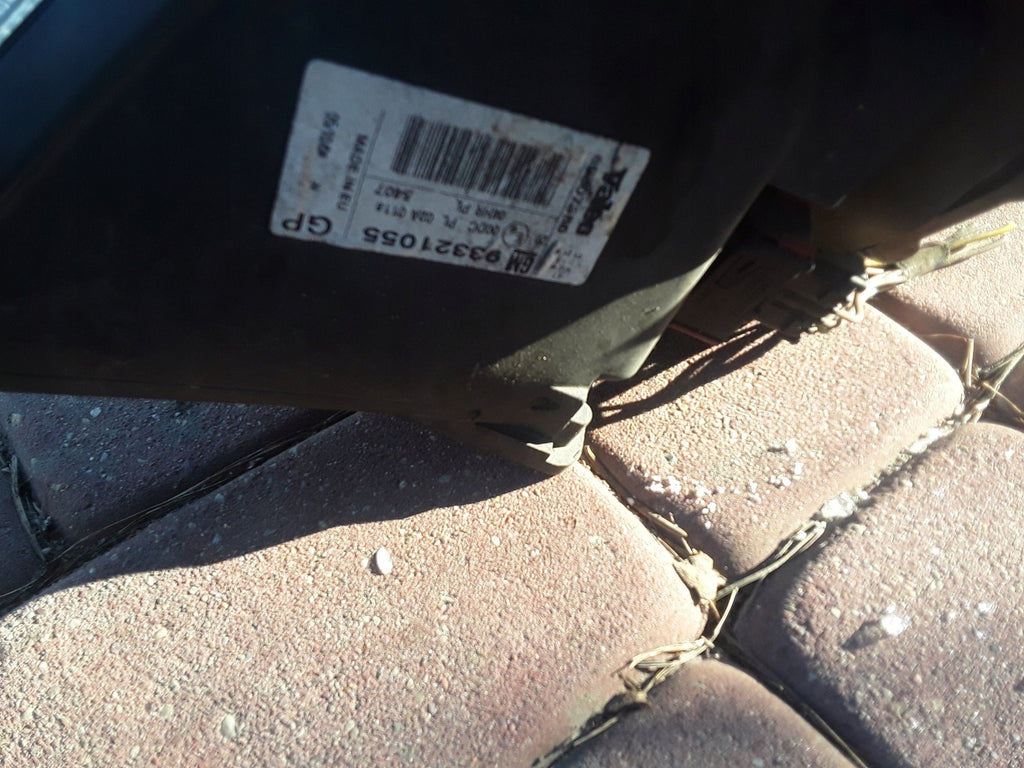 Frontscheinwerfer Opel Zafira B Meriva A Ein Stück (Rechts oder Links) Headlight