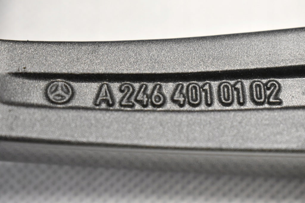 4x Alufelge 17 Zoll 6.5" 5x112 49ET Glanz Grau A2464010102 Mercedes-Benz W176 FEL4896661548vb
