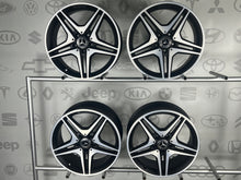 Load image into Gallery viewer, 4x Alufelge 18 Zoll 7.5&quot; 5x112 52ET Matt Schwarz A1764010302 Mercedes-Benz W176