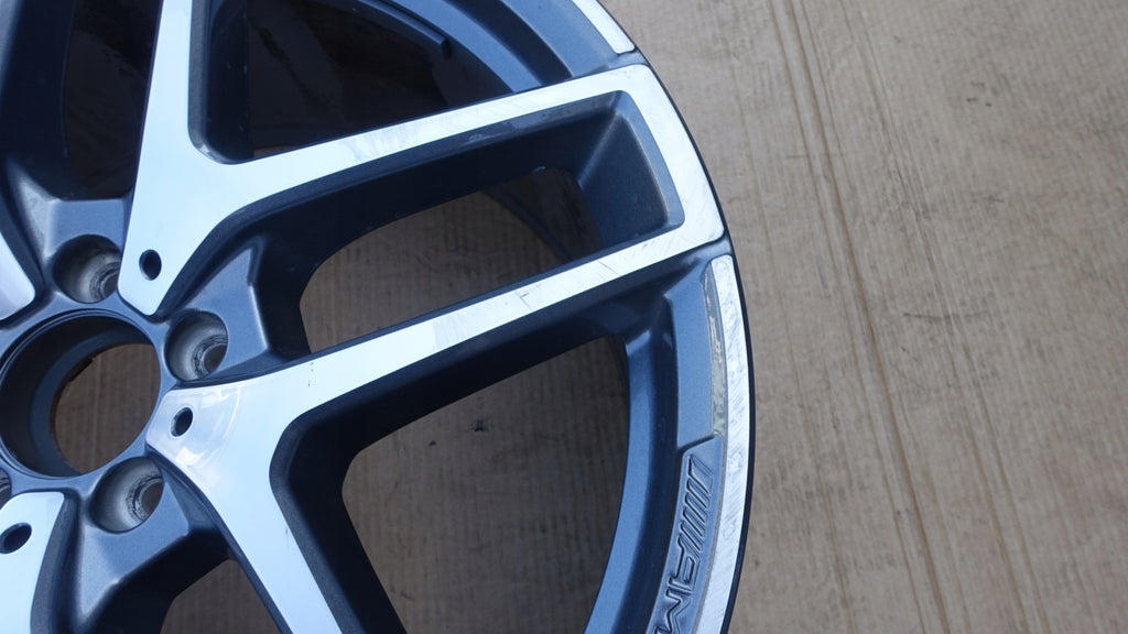 1x Alufelge 21 Zoll 10.0" 5x112 52ET Matt Schwarz A2924012900 Mercedes-Benz Amg FEL5541168591qt