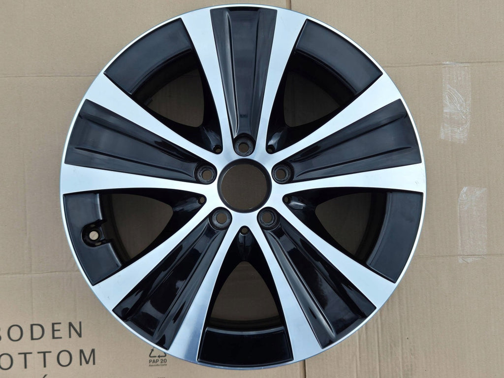 1x Alufelge 18 Zoll 8.0" 5x112 43ET Glanz Schwarz A2134013700 Mercedes-Benz W213 FEL4362468826xx
