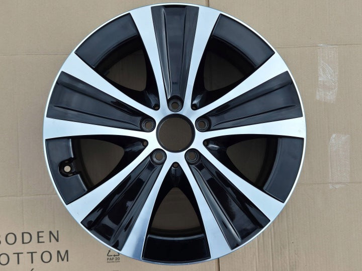 1x Alufelge 18 Zoll 8.0" 5x112 43ET Glanz Schwarz A2134013700 Mercedes-Benz W213 FEL4362468826xx