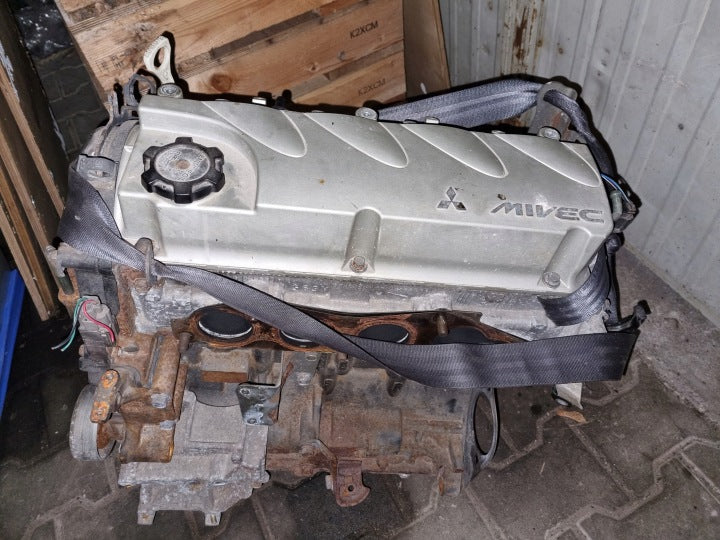 Motor Mitsubishi Outlander I Grandis 4G69 2.4 170TKm Benzin Engine Unkomplett MOT3118440735zi