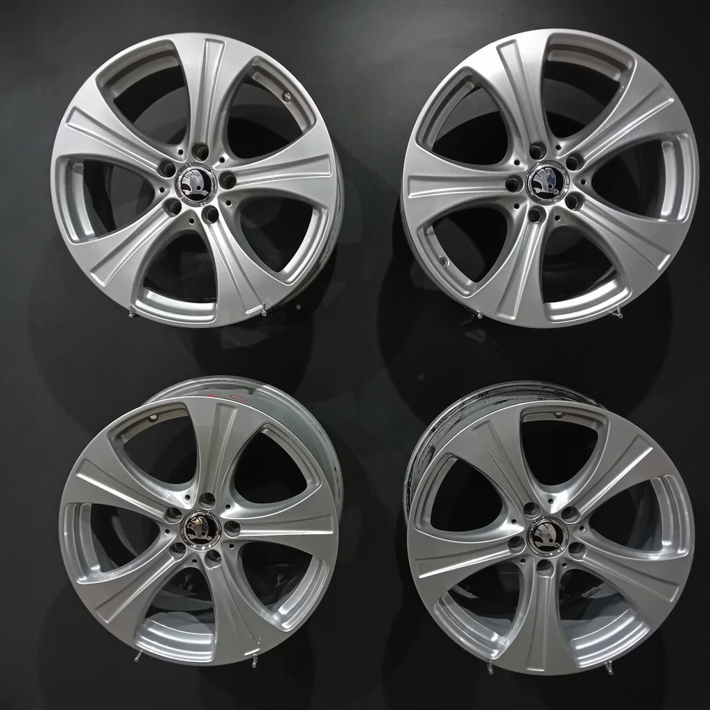 4x Alufelge 18 Zoll 8.0" 5x112 38ET A2534010800 Mercedes-Benz Superb Iii FEL8784372313sx