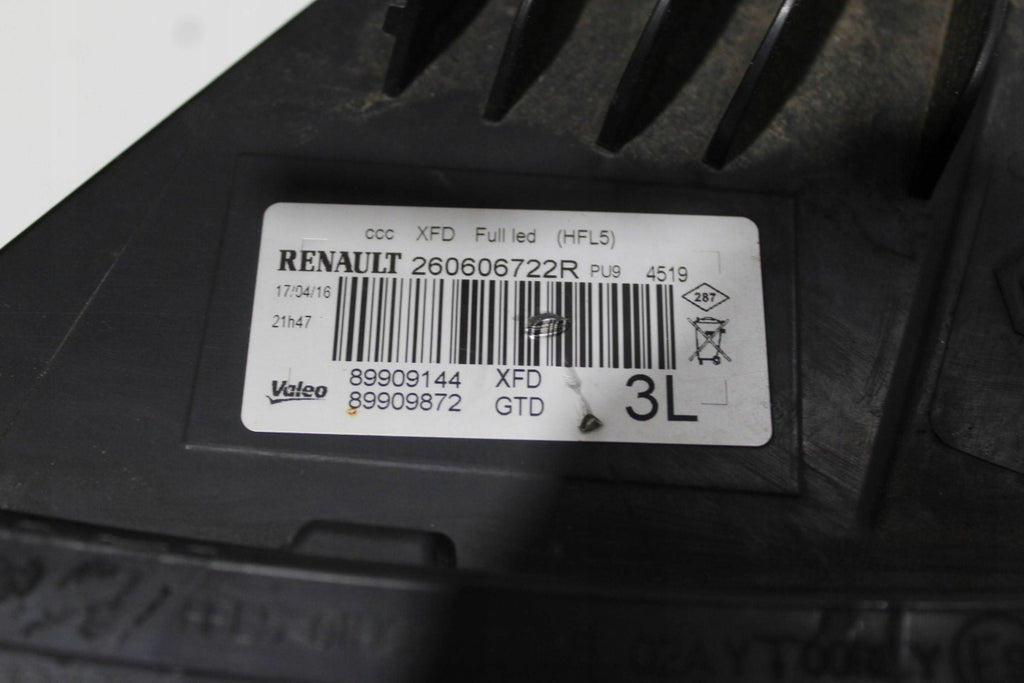 Frontscheinwerfer Renault Talisman 260606722R LED Links Scheinwerfer Headlight SCH8272629882ll