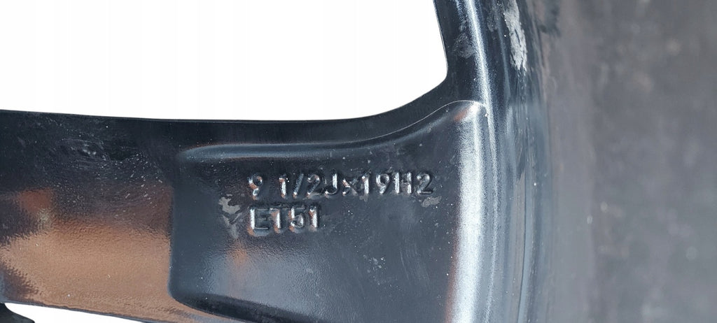 1x Alufelge 19 Zoll 9.5" 5x112 51ET A2144012400 Mercedes-Benz Rim Wheel FEL6135137754qx